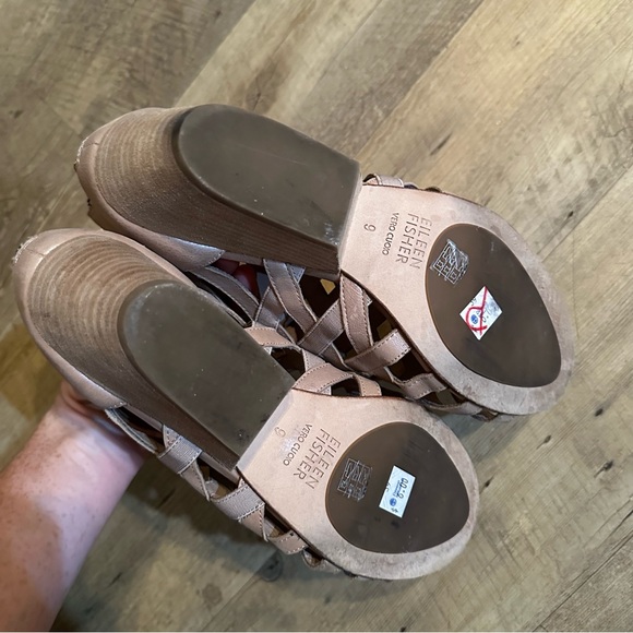 Eileen Fisher Oodle Caged Sandles - Picture 10 of 13